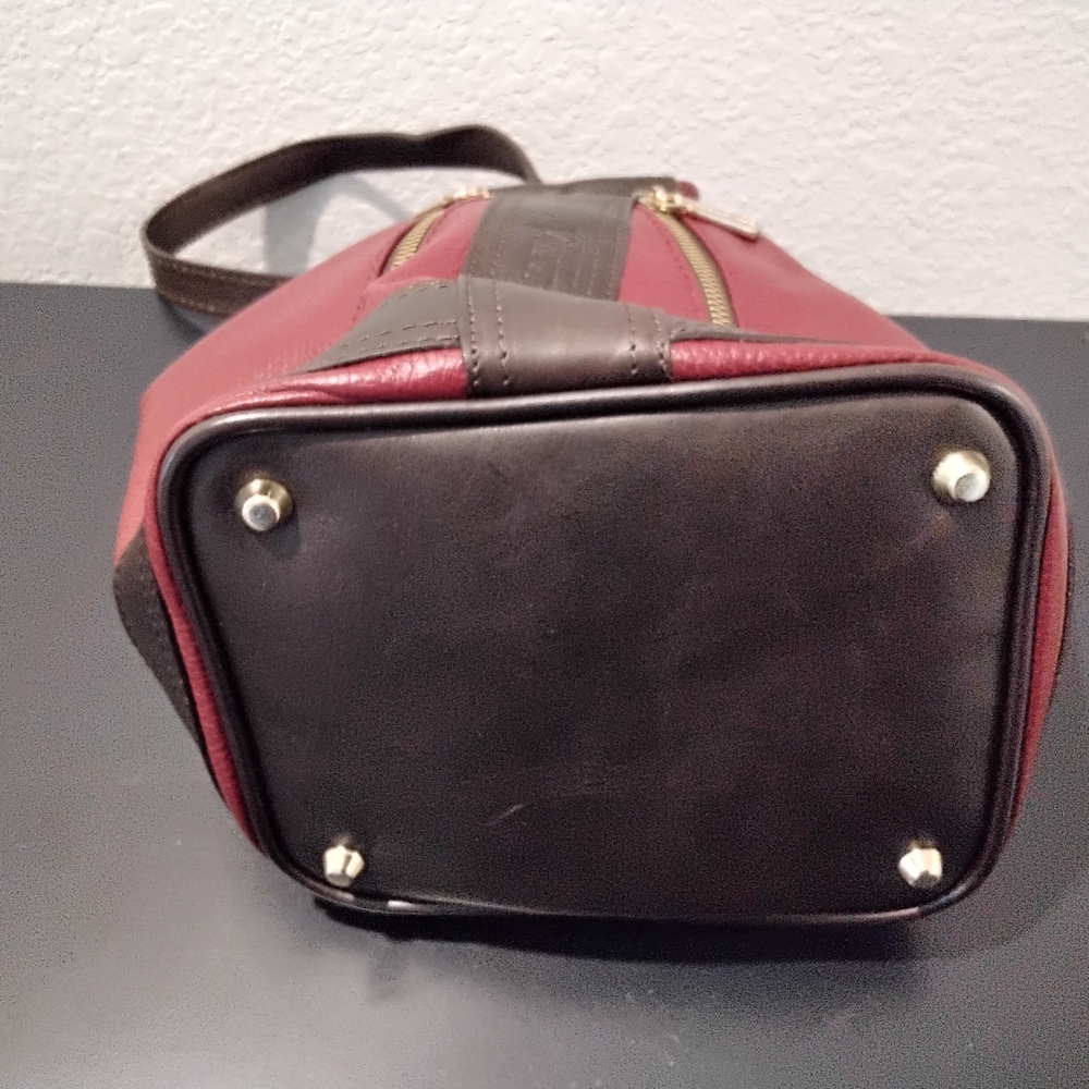 Burgundy Valentina Crossbody Bag - Picture 3 of 6